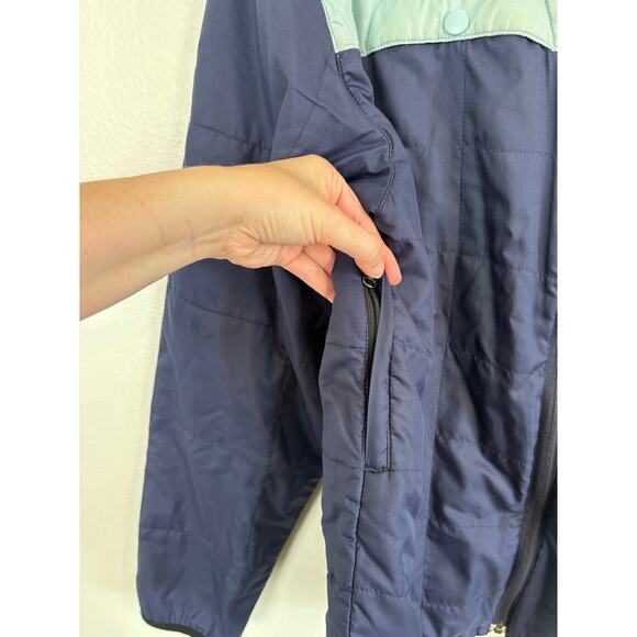 Flylow Swindler Color Block Full Zip Midlayer Micro Puff Jacket Large - Picture 8 of 9